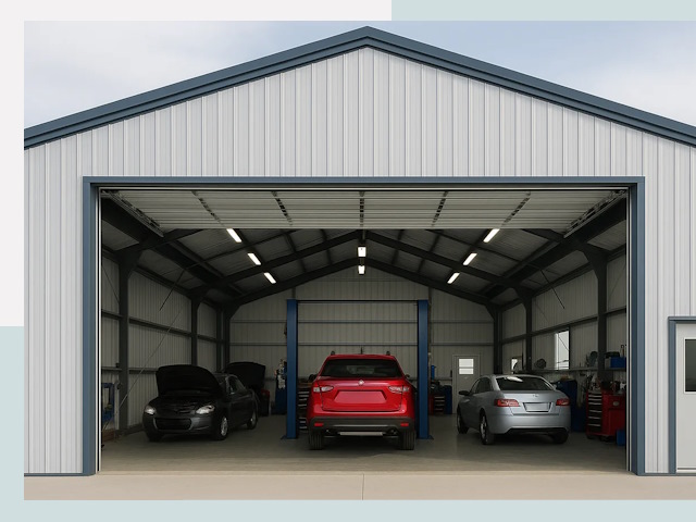 Ангары из сэндвич панелей от 613 руб. в Железногорск