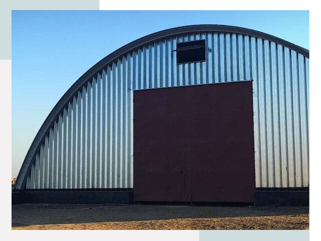Бескаркасные ангары в Железногорске