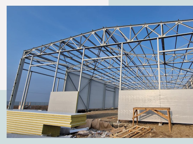 Утепленные ангары в Железногорск от 613 руб. за м²