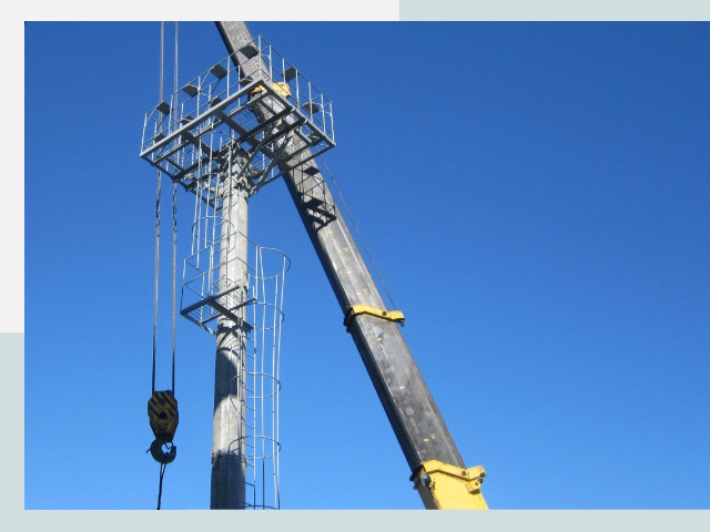 Монтаж осветительных мачт в Железногорск от 613 руб.