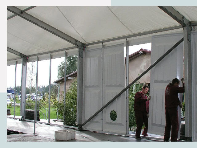 Быстро сборные шатры в Железногорск от 613 руб. за м²