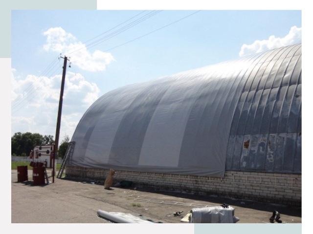 Ремонт ангаров в Железногорске