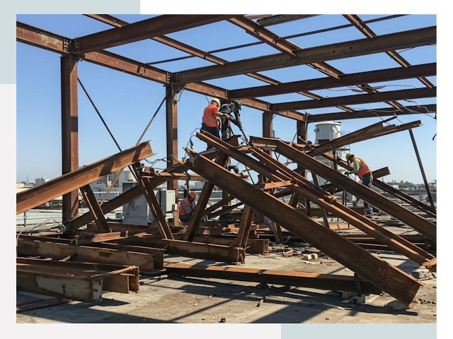 Демонтаж металлоконструкций в Железногорске от 613 руб.