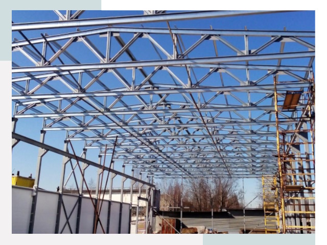 Металлокаркасы для складов в Железногорске